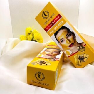 Original Heaven Dove 24K Gold Peel Off Mask Luxurious Anti-Aging Deep Cleansing Skincare - 100 ml Cartflix.pk
