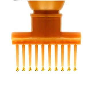 (Pack of 20) Hair dye bottle | Hair Oil Applicator Bottle, Root oiling Comb bottle for Hair Coloring, Shampoo, Oiling, Dye, and Scalp Treatment for home & commercial ( Empty Bottle)