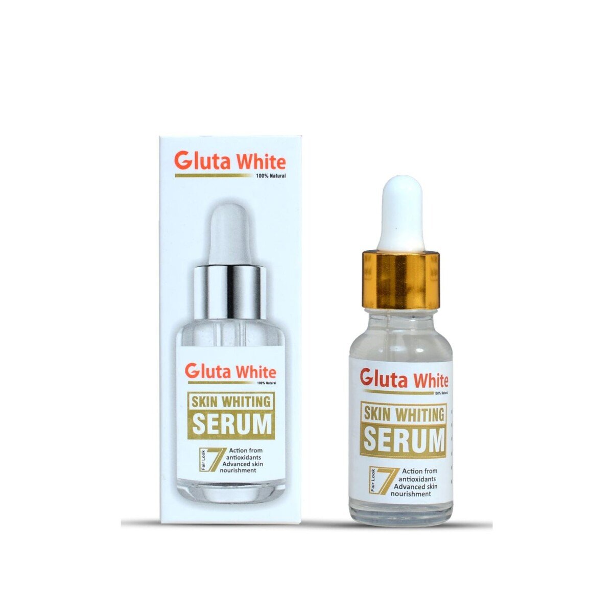 Gluta White Face Glowing Serum | ?Glutathione-Based Brightening | Hydration & Antioxidant Protection 30 ml