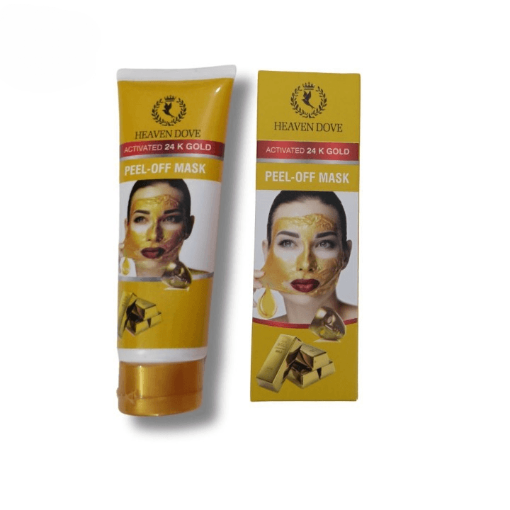 Heaven Original Dove 24K Gold Peel Off Mask Luxurious Anti-Aging Deep Cleansing Skincare - 100 ml