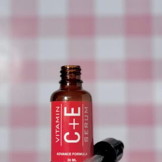 Nirvana Botanics Vitamin C E Serum - 15ml | ANTI ACNE & GLOWING SERUM VITAMIN C E Cartflix.pk