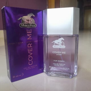 MARCO POLO Cover Me Purple Fragrance Perfume for women - Eau de Parfum Natural Spray, 100ml (3.4 fl.oz.) Specially for ladies
