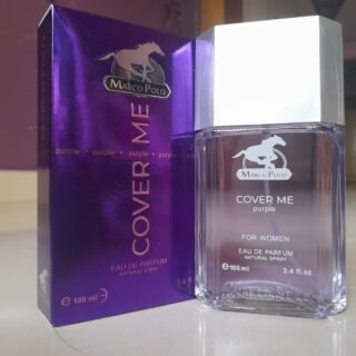MARCO POLO Cover Me Purple Fragrance Perfume for women - Eau de Parfum Natural Spray, 100ml (3.4 fl.oz.) Specially for ladies