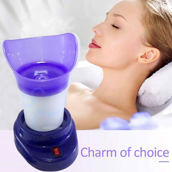 2 in1 Facial Steamer Inhaler Machine For block Nose and Facial Usage with Inhaler Cap With Box Packing