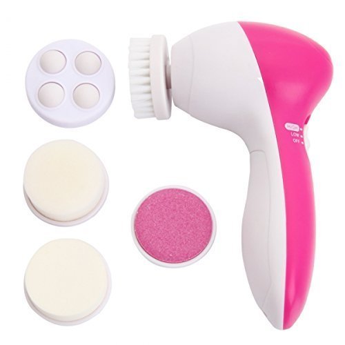 5 in 1 Facial Electric Cleanser and Massager, Electric Machine Beauty , Beauty Care Brush for Removing Blackhead , Beauty Tool Device Cartflix.pk 5 in 1 Facial Electric Cleanser and Massager, Electric Machine Beauty , Beauty Care Brush for Removing Blackhead , Beauty Tool Device - Image 3