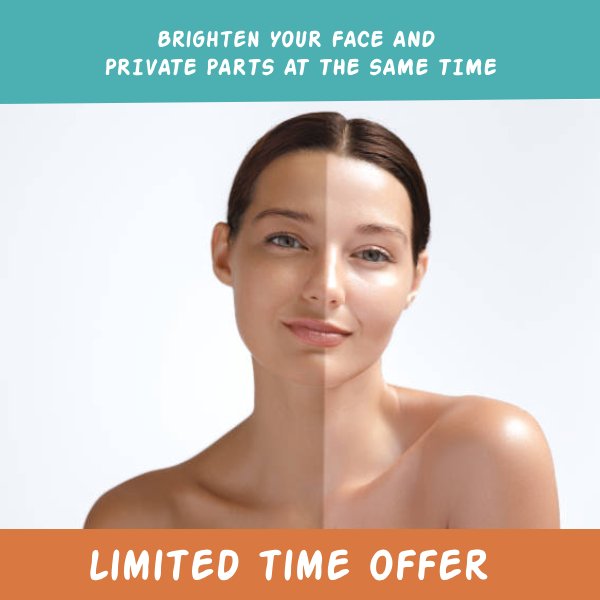 Pack Of 02 | WOKALI Coffee Sherbet Body Scrub 350ml And Whitening Cream 30ml  for Private Areas & Private Part - Underarm