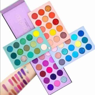 Eye Shadow 4 in 1 Palette, 60 Shades