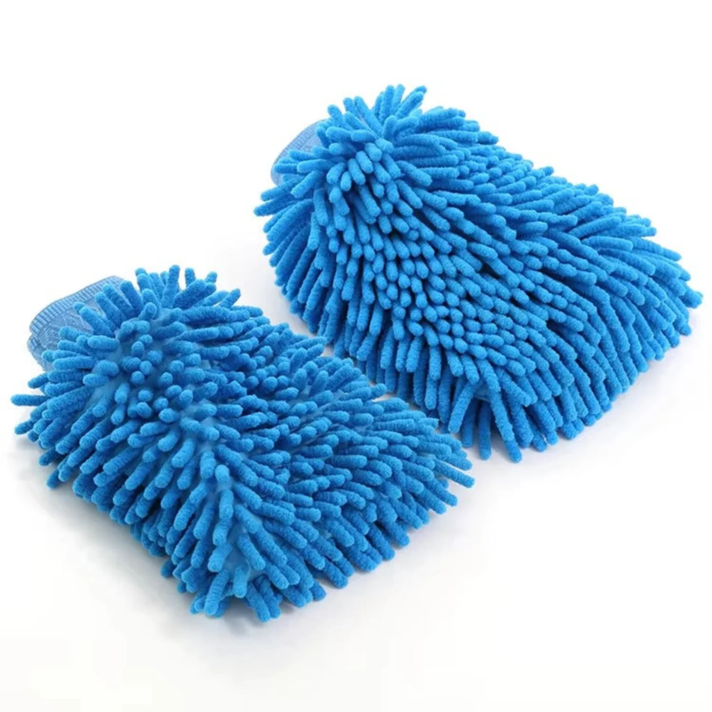 Microfiber Double-Sided Cleaning Gloves - Ideal for House and Car Cleaning