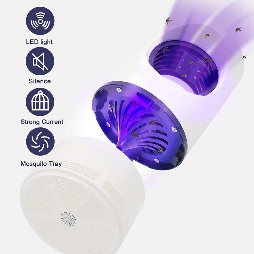 Electronic Mosquito Killer - UV LED Mosquito Trap Lamp Cartflix.pk