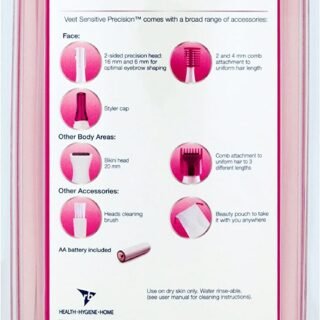 Veet Sensitive Precision Beauty Styler For Women (cell operated) Cartflix.pk