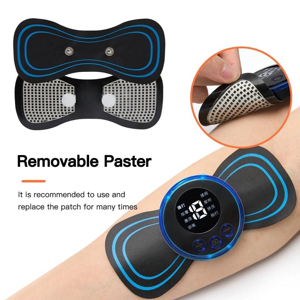 Ems Butterfly Portable Neck Massager. Rechargeable Cartflix.pk