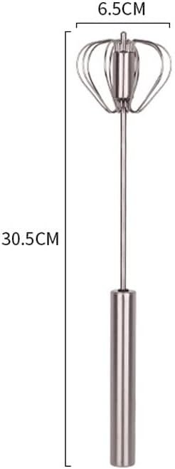Hand Pressure Semi-automatic Egg Beater Kitchen Accessories Tools Self Turning Cream Utensils Whisk Manual Mixer Cartflix.pk