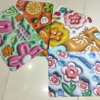 3D Visual Anti-Slip Absorbent Mat, Bath Mat Rug, Quick Dry Super Absorbent Non-Slip Thin Bathroom Rugs Fit Under Door Random color