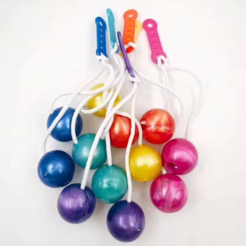 New arrival pro-clackers ball lato-lato toys bumper ball click clack ball toy pack of 2 Cartflix.pk