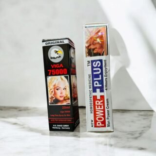 Viga Timing Spray with Free Power Plus Timing Cream | Long-Lasting Performance | Pack of 2 (45ml Each) Cartflix.pk