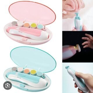 Baby electric nail clipper nail cutter manicure & Pedicure 0m+ | Baby nail trimmer Cartflix.pk