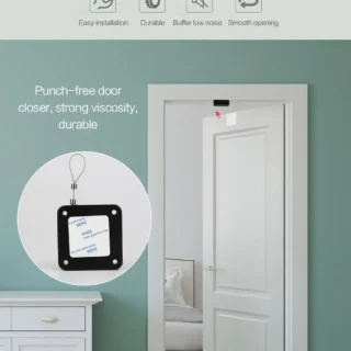 Punch-Free Automatic Sensor Door Closer (BIG SIZE) Cartflix.pk