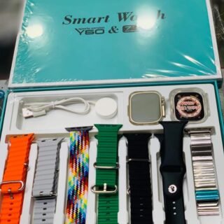 Y60 ULTRA 7 IN 1 Smart Watch (Random color) Cartflix.pk