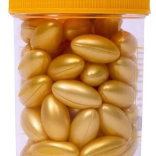 Hair Soften Essence Capsules ? 60 Softgel Capsules for Nourishing, Hydrating & Softening Dry, Damaged & Frizzy Hair ? Oil-Based Formula for Shine