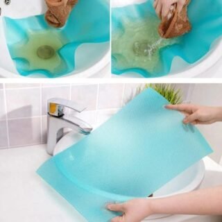 Refrigerator Mats Shelf Liners Plastic Refrigerator Liners Washable Can Be Cut Waterproof Refrigerator Pads Fridge Mats Drawer Table Placemats Multi Colors
