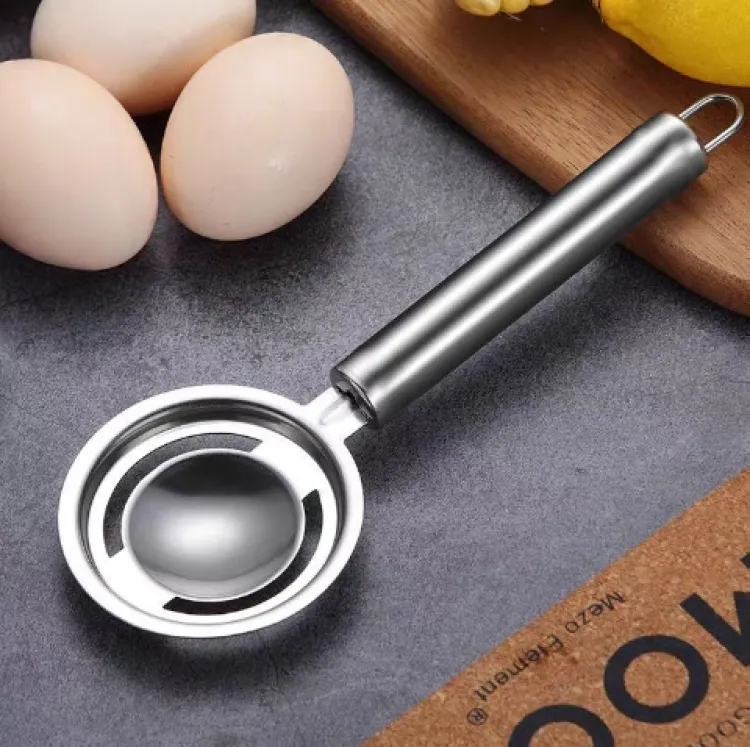 Egg Yolk Separator Stainless Steel - 1 Piece Cartflix.pk