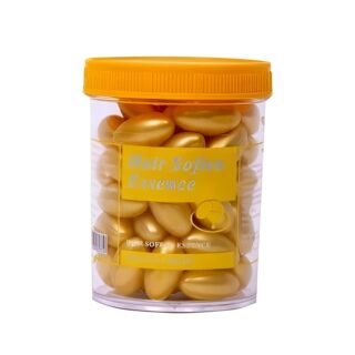 Hair Soften Essence Capsules ? 60 Softgel Capsules for Nourishing, Hydrating & Softening Dry, Damaged & Frizzy Hair ? Oil-Based Formula for Shine