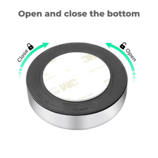 1 PC LED Touch Light Battery Powered Wireless Night Light Stick Tap Touch Lamp for Closets, Counters or Utility Rooms Cartflix.pk